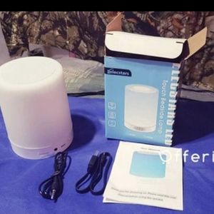 Color changing Blu tooth sparker memory card capacity. NEW